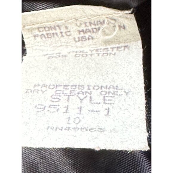 Vintage Y2K 80s 90s Black & White Polka Dot Off-Shoulder Dress with Rached Detai - Picture 16 of 16